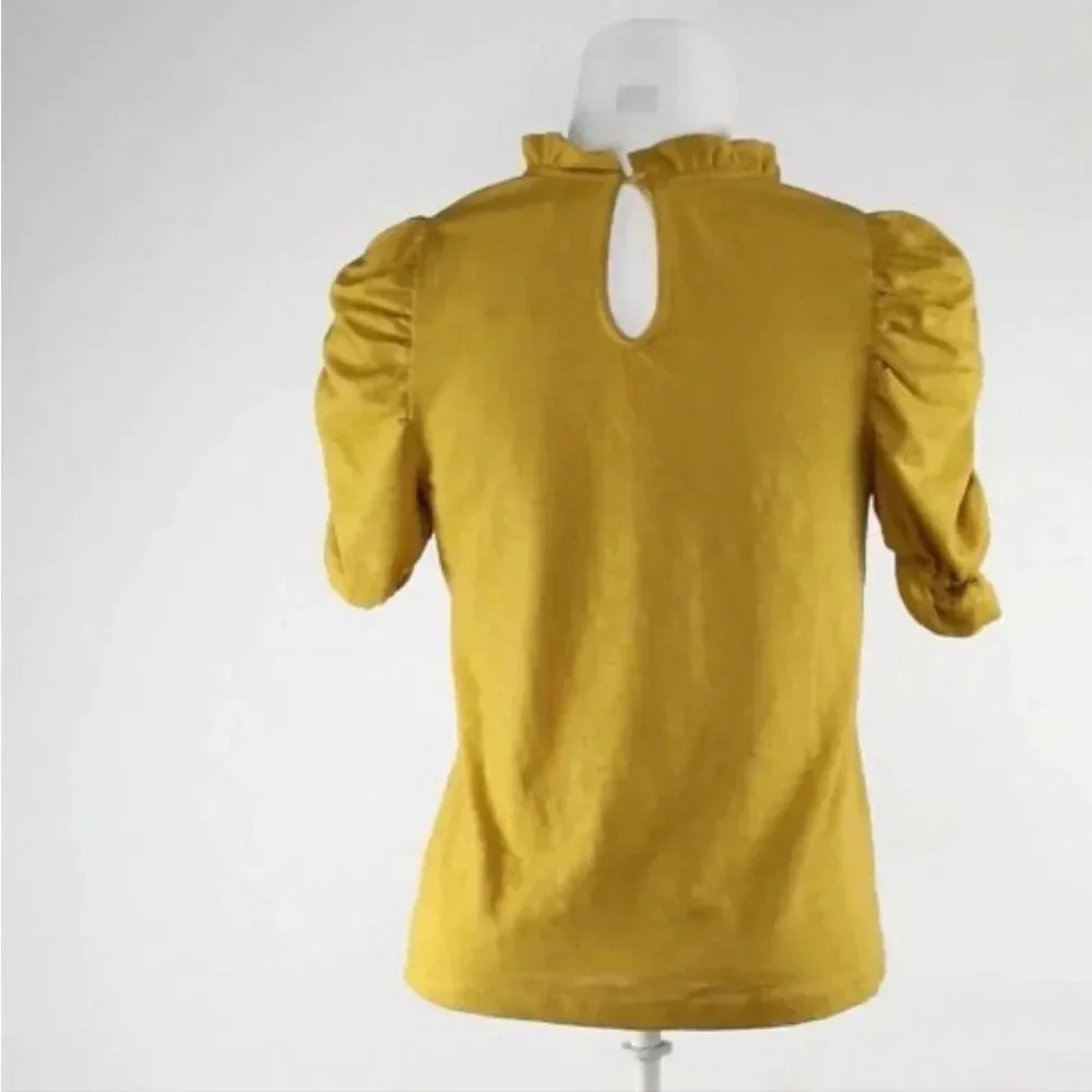 Moon River Puff Sleeve Top - Picture 2 of 2